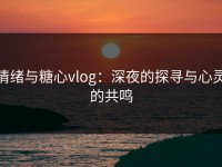 情绪与糖心vlog：深夜的探寻与心灵的共鸣