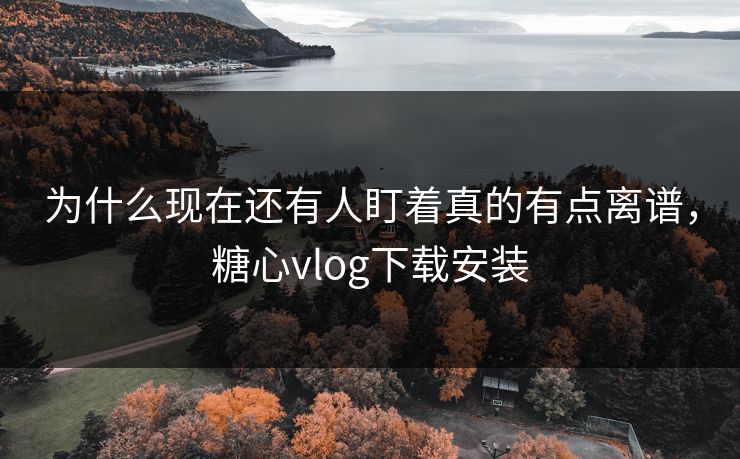 为什么现在还有人盯着真的有点离谱,糖心vlog下载安装 为什么现在还有人盯着真的有点离谱,糖心vlog下载安装
